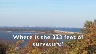 Картинка: плоская земля нью йорк виден на расстоянии 36 км