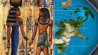 Картинка: концепция плоской земли согласно утерянной мудрости древнего египта