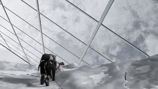 Картинка: в сеть слили фотографии купола плоской земли в антарктиде, проект  хрустальная стена