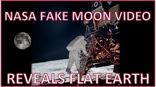 Картинка: nasa fake moon video показывает плоскую землю! луна хоакс реальна