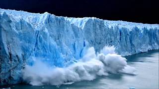 Картинка: ледяные барьеры на краю плоской земли просто поражают воображение