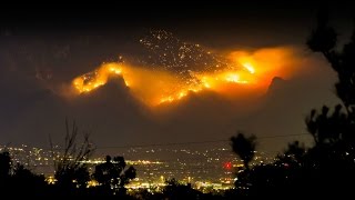 Картинка: в небе над перу реально загорелся шов на куполе плоской земли, уникальное видео с места событий