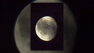 Картинка: луна за облаками с 22 на 23 июля 2016 года съёмка длится больше 1 часа